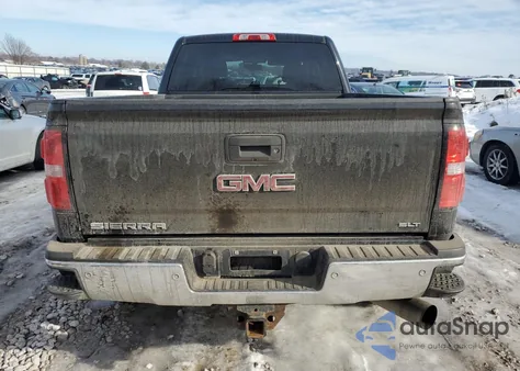 2015 GMC Sierra K2500 Slt from USA, damaged, VIN 1GT12ZE86FF127620